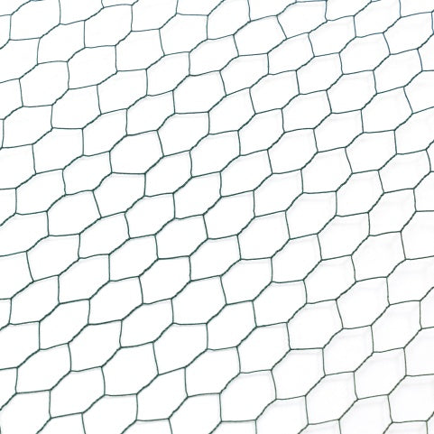 Large Size Galvanized Hexagonal Floral Green Chicken Wire, Outdoor Anti-Rust Chicken Wire Poultry Netting For Garden, Large Chicken Coop Wire Fencing