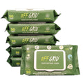 OFF GRID Hand and Body Wipes | Trusted Wipe of the US Military | Alcohol-Free Wipes | Plant-Based Wipes for Camping Hiking & More | Travel-Friendly & Flushable | 6 Pack