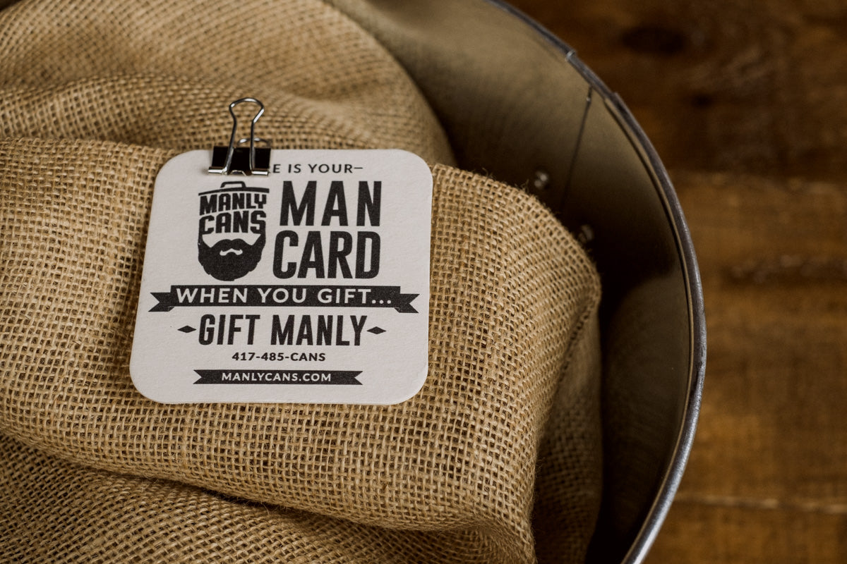 Bearded Man Can
